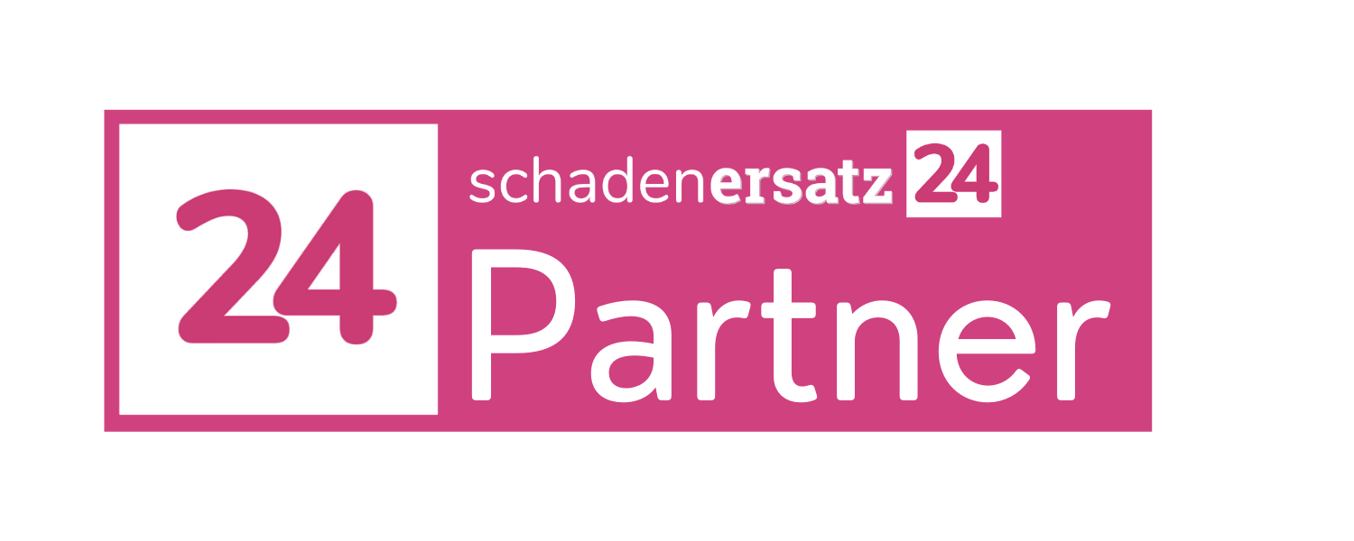 Schadenersatz24.at Partnersiegel Dunkel
